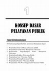 Research paper thumbnail of PELAYANAN PUBLIK