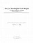 Research paper thumbnail of "The Last Standing Covenant-Keeper:  Judges 2:16-23"