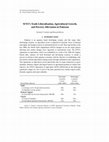 Research paper thumbnail of WTO’s Trade Liberalisation, Agricultural Growth, and Poverty Alleviation in Pakistan