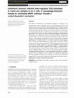 Research paper thumbnail of Leishmania donovani infection down-regulates TLR2-stimulated IL-12p40 and activates IL-10 in cells of macrophage/monocytic lineage by modulating MAPK pathways through a contact-dependent mechanism