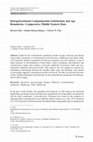 Research paper thumbnail of Intergenerational Communication Satisfaction and Age Boundaries: Comparative Middle Eastern Data (Journal of cross-cultural gerontology ,Springer)