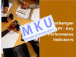 Research paper thumbnail of Pengembangan KPI -Key Performance Indicators