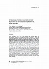 Research paper thumbnail of Evaluation of outdoor and indoor dust deposition as an environmental pollution in Erbil province