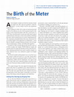 Research paper thumbnail of The Birth of the Meter