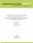 Research paper thumbnail of Digital Pathways to Financial Inclusion in Uganda 