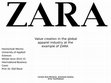 Research paper thumbnail of ZARA 