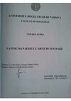 Research paper thumbnail of la psicoanalisi e l'arte di suonare