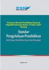 Research paper thumbnail of 6 Permen No. 19-2007 Standar Pengelolaan Pendidikan