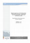 Research paper thumbnail of Regional patterns in the achievement of the Lisbon Strategy: a comparison between polycentric regions and monocentric ones