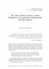 Research paper thumbnail of De canes, lobos, sierpes y rosas. Berganza y la memoria enmascarada del dios Momo