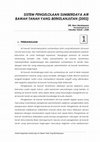 Research paper thumbnail of Sistem Pengelolaan Sumberdaya Airtanah Yang Berkelanjutan (2004) (Heru Hendrayana)