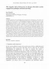 Research paper thumbnail of The singular side of democracy in Jacques Derrida's works: engagement politique and (inter)writing