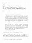 Research paper thumbnail of "Si masculi superassent foeminas". Sex ratio et mortalité féminine au Moyen Âge en Italie 