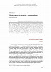 Research paper thumbnail of Dilthey 2.0: struttura e connessione