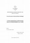 Research paper thumbnail of L'evoluzione della Dentatura dalle Antropomorfe all'Uomo