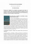 Research paper thumbnail of "A la découverte du convivialisme"