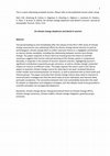 Research paper thumbnail of On climate change skepticism and denial in tourism