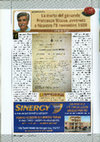 Research paper thumbnail of CARMELO CALCI, «La morte del generale Francesco Stocco avvenuta a Nicastro l'8 novembre 1880», in Storicittà XX, n. 196, Ottobre 2011, pp. 20-22.