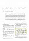 Research paper thumbnail of Back to the future: the rebirth of traditional Vermouth di Torino and the creation of a dedicated processing chain for aromatic herbs