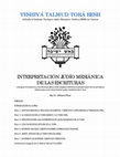 Research paper thumbnail of Interpretación judío mesiánica de las Escrituras