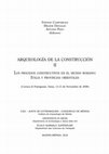 Research paper thumbnail of Dalle cave ai cantieri: estrazione e impiego della calcarenite a Populonia tra periodo etrusco e romano