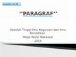 Research paper thumbnail of Paragraf