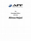 Research paper thumbnail of Alireza Hejazi's blog posts on the Association of Professional Futurists' website from 2013 to 2014