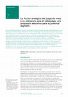 Research paper thumbnail of La ficción analógica del juego de mesa y su relevancia para el videojuego: una propuesta educativa para la juventud digital