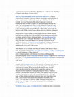 Research paper thumbnail of A Critical Review of Ann Rinaldi's" My Heart Is on the Ground: The Diary of Nannie Little Rose, A Sioux Girl, Carlisle Indian School, Pennsylvania, 1880.".