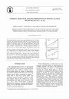 Research paper thumbnail of THERMAL BEHAVIOR AND DECOMPOSITION OF MIXED VALENCE SOLIDS In5Ch5Cl (Ch = S, Se)