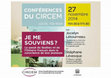 Research paper thumbnail of Je me souviens? Le passé du Québec et de l'Ontario français dans la conscience de sa jeunesse, Conférences du CIRCEM, Université d'Ottawa, 27 nov. 2014