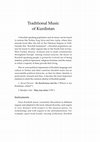 Research paper thumbnail of Ferhat Arslan: Traditionele muziek uit Koerdistan