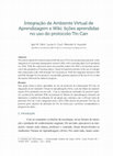 Research paper thumbnail of Integração de Ambiente Virtual de Aprendizagem e Wiki: lições aprendidas no uso do protocolo Tin Can