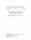 Research paper thumbnail of Secularism, the Islamic State and the Malaysian Legal Profession