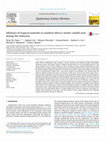 Research paper thumbnail of Influence of tropical easterlies in southern Africa's winter rainfall zone during the Holocene