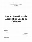 Research paper thumbnail of Enron