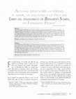 Research paper thumbnail of Algunas ideas sobre la verdad, el amor, la voluntad y la ética del Libro del desasosiego de Bernardo Soares, de Fernando Pessoa 