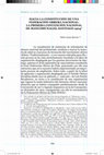 Research paper thumbnail of Hacia la constitución de una Federación Obrera Nacional: La Primera Convención Nacional de Mancomunales, Santiago 1904