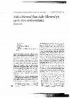 Research paper thumbnail of Aşk-ı Memnu'dan Aşkı Memnu'ya Yerli Dizi Serüvenimiz