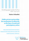 Research paper thumbnail of Public-Private Partnership: the Mechanism of Reflexivity as the Base of Social and Partecipatory Action