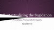 Research paper thumbnail of Contextualizing the Sugidanon: Providing a Framework for Inquiry