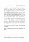 Research paper thumbnail of CAMBIO DE PERSPECTIVA PARA LA ALIMENTACIÓN