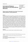 Research paper thumbnail of International Relations: State-Driven and Citizen-Driven Networks