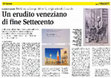 Research paper thumbnail of Jacopo Morelli Bibliotecario di San Marco, a cura di A. Giachery, L. Luraschi Barro, S. Marcon, S. Trovato, Fondazione Collina d’Oro, 2014