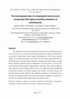 Research paper thumbnail of The biocomposite tube of a chaetopterid marine worm constructed with highly-controlled orientation of nanofilaments