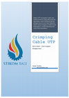 Research paper thumbnail of Crimping Cable UTP