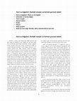 Research paper thumbnail of Kent ve doğa(lar): Ekolojik süreçler ve kentsel-çevresel adalet