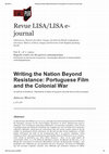 Research paper thumbnail of Writing the Nation Beyond Resistance: Portuguese Film and the Colonial War