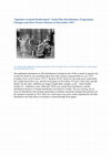 Research paper thumbnail of “An Injustice to Good Productions”: Irish Film Distribution, Programme Changes and New Picture Houses in November 1914