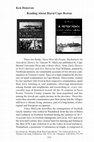 Research paper thumbnail of Ken Donovan, (Book Review) “Reading About Rural Cape Breton,” The Nashwaak Review, St. Thomas University, Fredericton, vols. 32-33, No 1 (Summer - Fall 2014), 375-379.